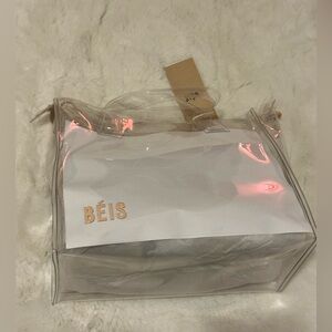 BRAND NEW - BÉIS clear stadium tote